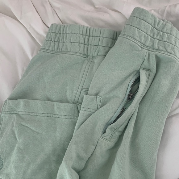 Free People June Bug Jogger Mint pistachio  lowdrop dance / jogger 100% cotton - Picture 5 of 8